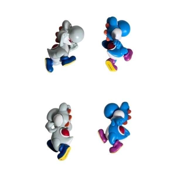 LOT 22  Nintendo Super Mario Bros Luigi Yoshi DK Von Koopa Mixed Toy Figures